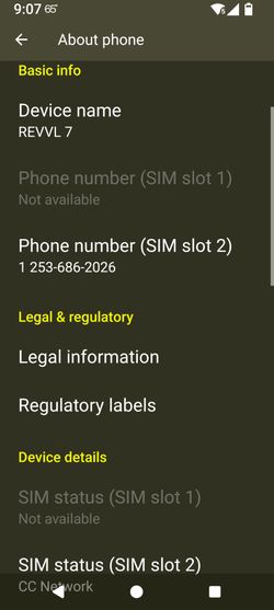 Revvl 7 - unlocked