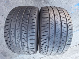 2 USED TIRES PIRELLI 255/40/20