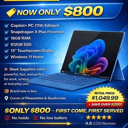 BRAND NEW MICROSOFT SURFACE PRO