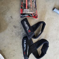 Nee Hustle weight lifting straps