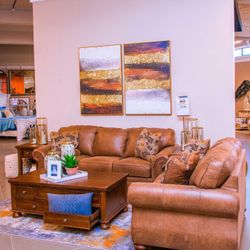 Larkinhurst Earth Living Room Set / couches  / Sofa and Loveseat 