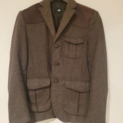 H&M mens large vintage sport jacket