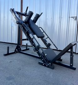 NEW EXERCISE LEG PRESS HAVK SQUAT MACHINE NEW IN BOX - FREE DELIVERY