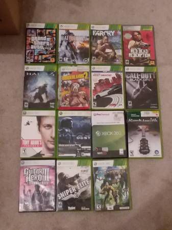 XBOX 360 VIDEO GAMES FOR SALE, GREAT CONDITION