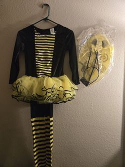 Girls Bumblebee Costume