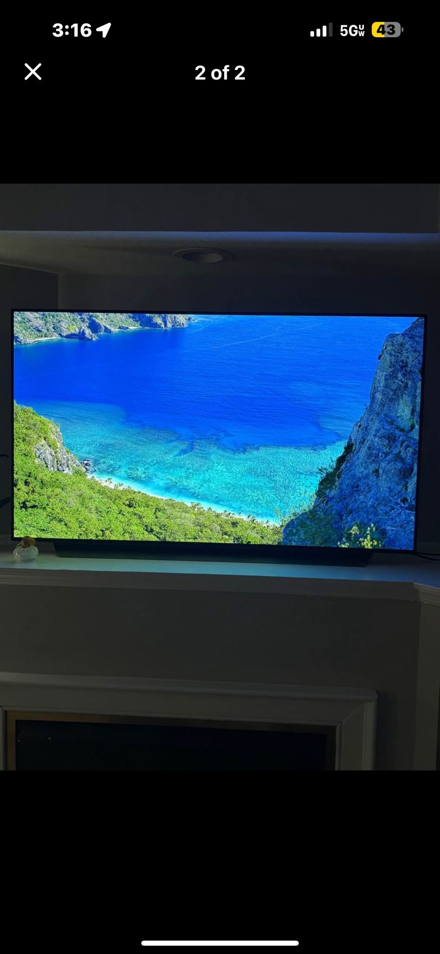 LG 55” Series CX OLED 4k Ultra High Definition Smart TV w/ Remote