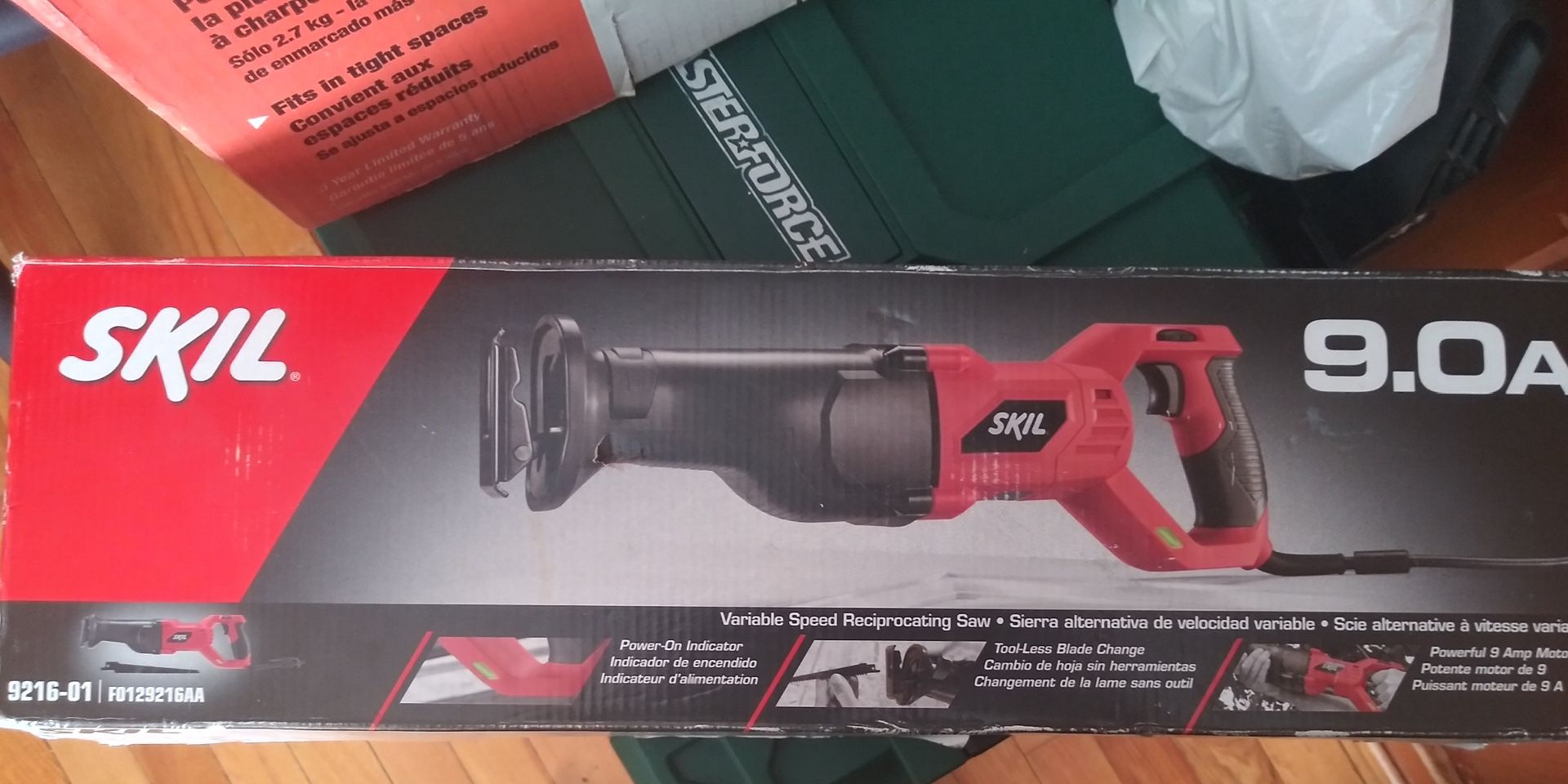 Variable Speed Reciprocating Saw