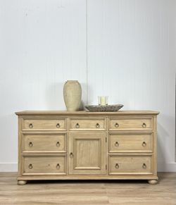 Solid Pine Wood Large Dresser 