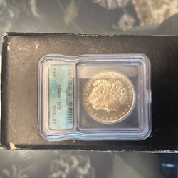 1878 CC Morgan Dollar ICG 64 Stunning