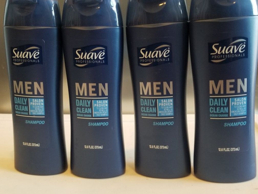 Suave MEN Daily Clean SHAMPOO Bundle