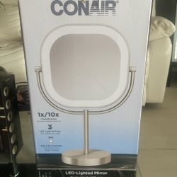 Led Lighter Mirror Nickel Finish 