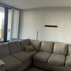 Tan Sectional Couch
