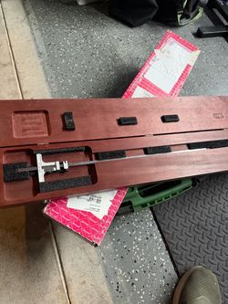 Sterrett depth gauge rule