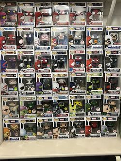 Spider-Man Funko Pops