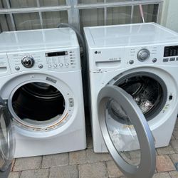 LG-  Washer And Dryer Machine 