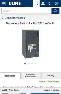 Sentry safe