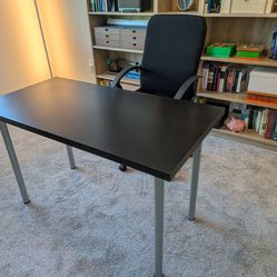 Desk and office chair