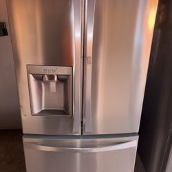 Kenmore Stainless Steel Refrigerator And Freezer