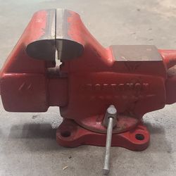 Nice Vintage Sears Craftsman 3 1/2" Swivel Bench Vice 