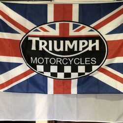 Triumph Motorcycles Wall Flag (3’x5’) 