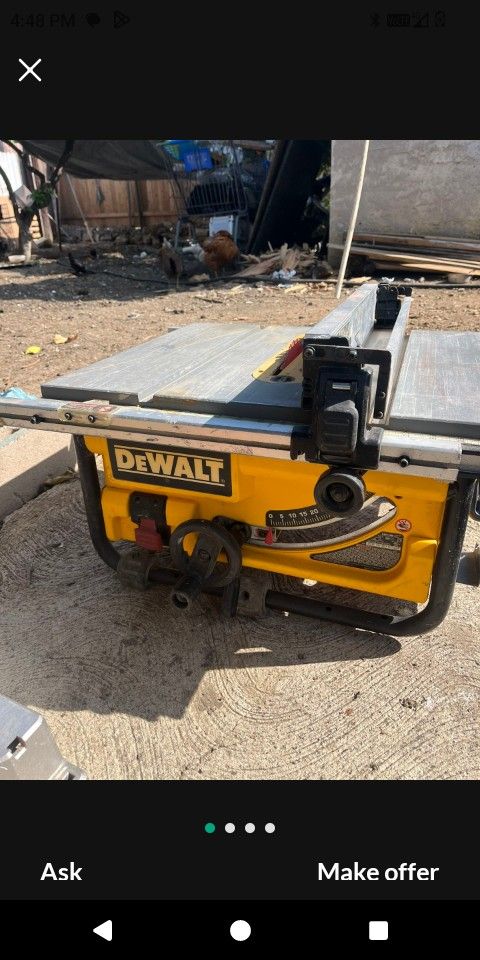 DeWalt Table Saw