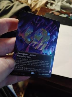 MTG gemstone caverns 0151 Galaxy Foil