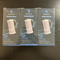 3 Pack SpiroPure SP-FR100 Kenmore Frigidaire WFCB WF1CB Water Filter Replacement
