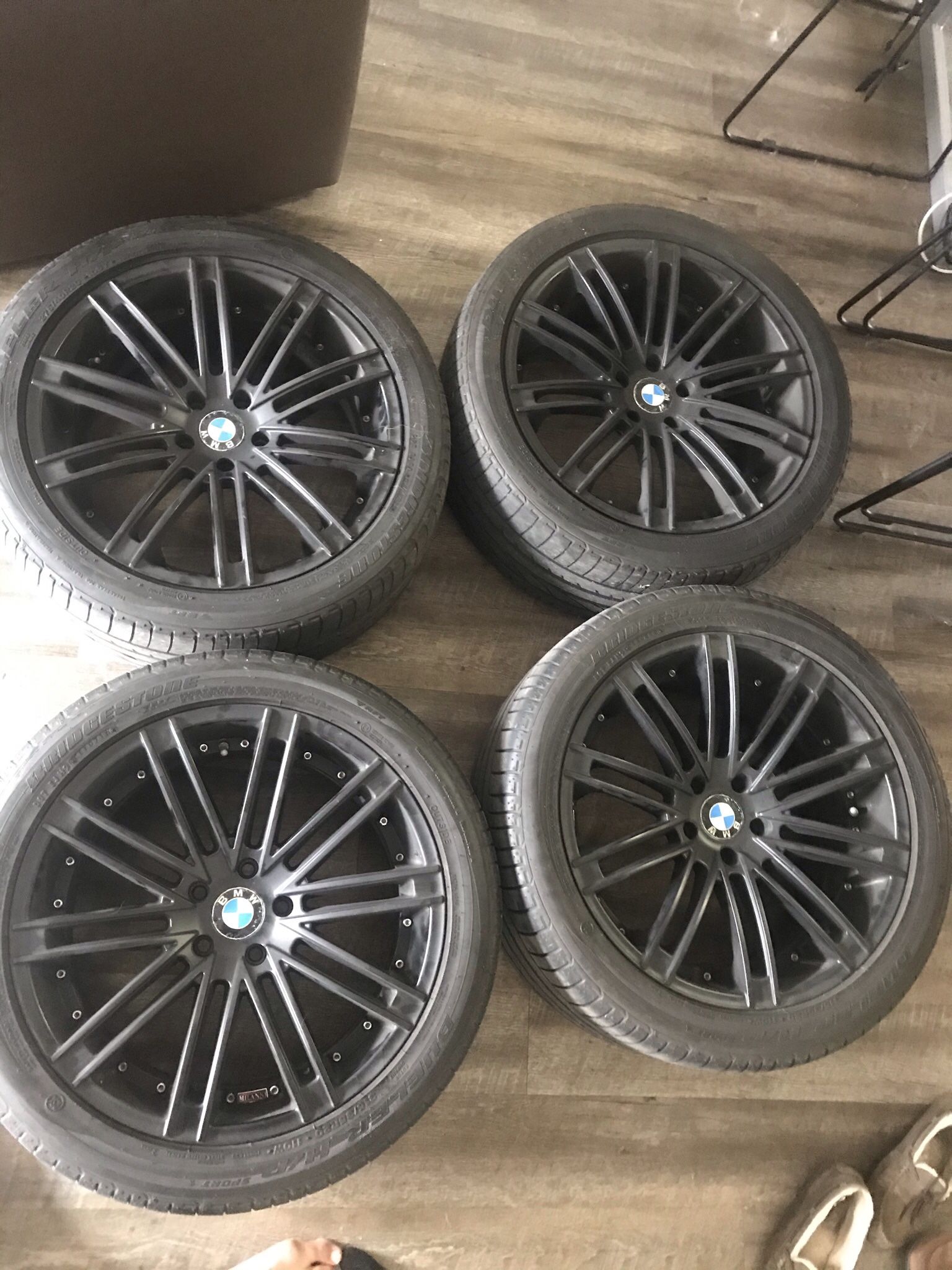 BMW X5 Milanni Rims + Tubeless Tires