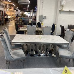 7 Pc Dinning Table Set $1,999