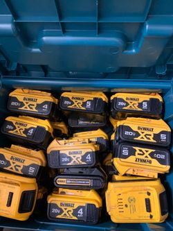 Dewalt Batteries 5 amp $65 and 4 amp $50