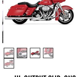 Vance And Hines Whole Exhaust For Harley Davidson