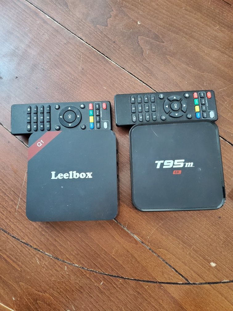 2 android boxes obo