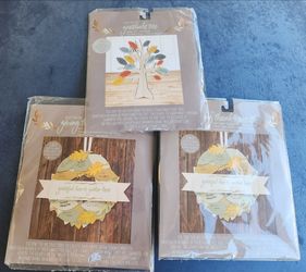 Gratitude Tree & Giving Thanks Wreath Craft Kits – Set of 3