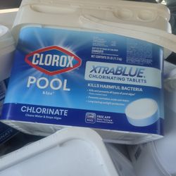 clorox chlorinate 3' tablets 25lbs