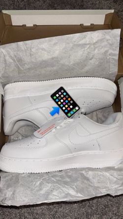 Nike Air Force 1 White Low-Top Sneakers