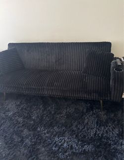 Black futon