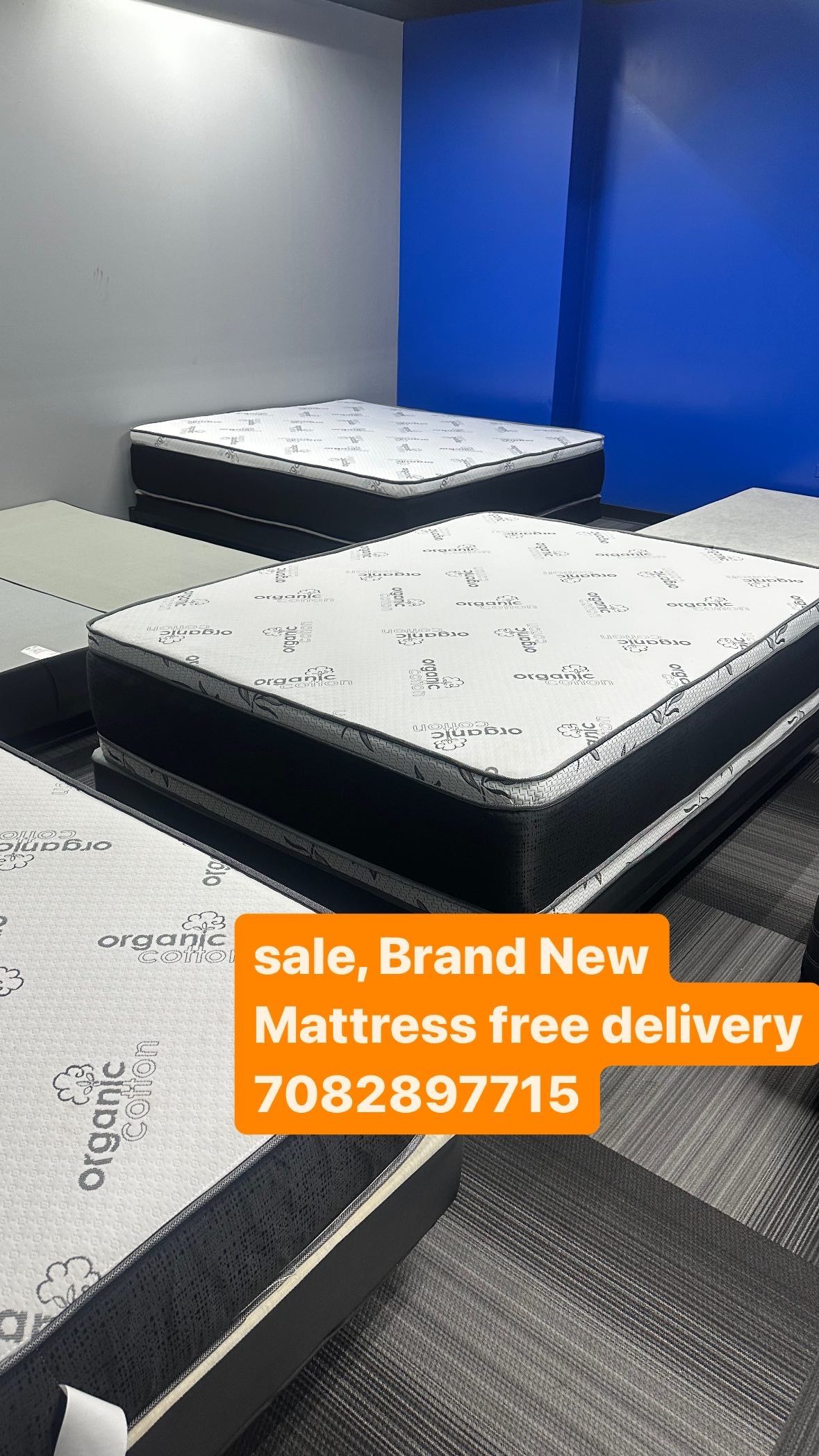 Huge sale for Mattress And Box Twin size mattress and box 150.$ full 190$ Queen 200$ king 290$. Mattress And Box and frame and headboard. King 580$ Qu