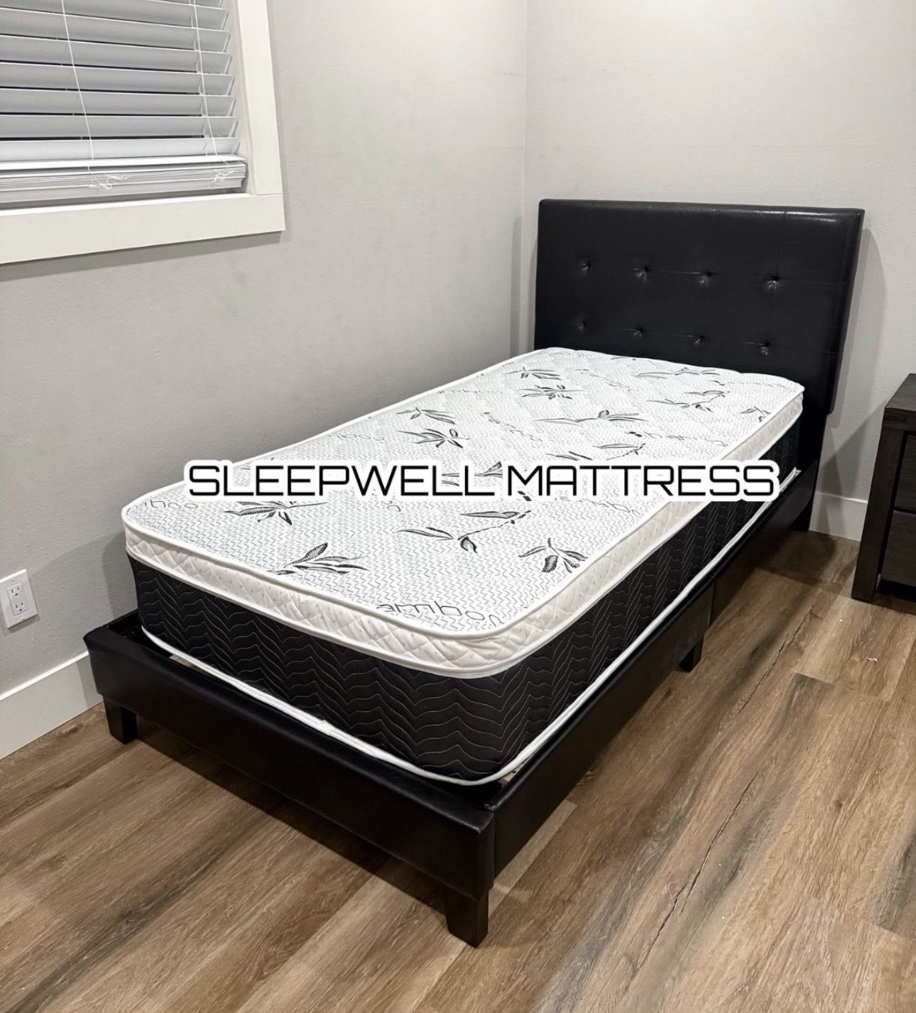 Twin Size Bed Frame With Mattress Included