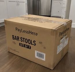 2 Wooden Bar Stools