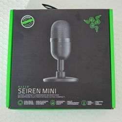 Razer Seiren Mini USB Condenser Microphone: for Streaming and Gaming