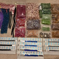Lot of Assorted Beads And Bead Strands 7