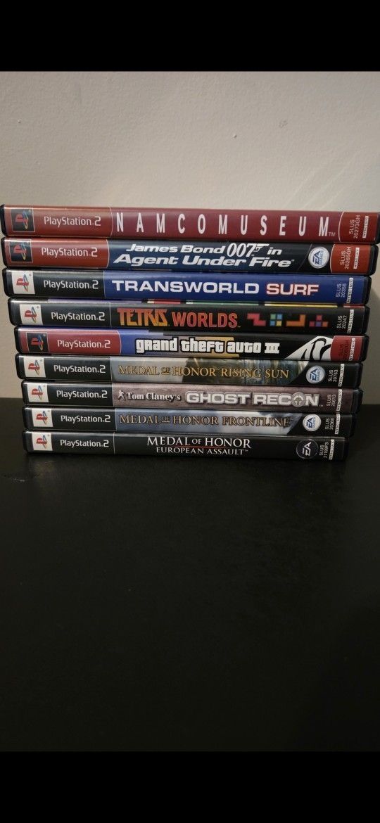 PS2 Games- $8 Each