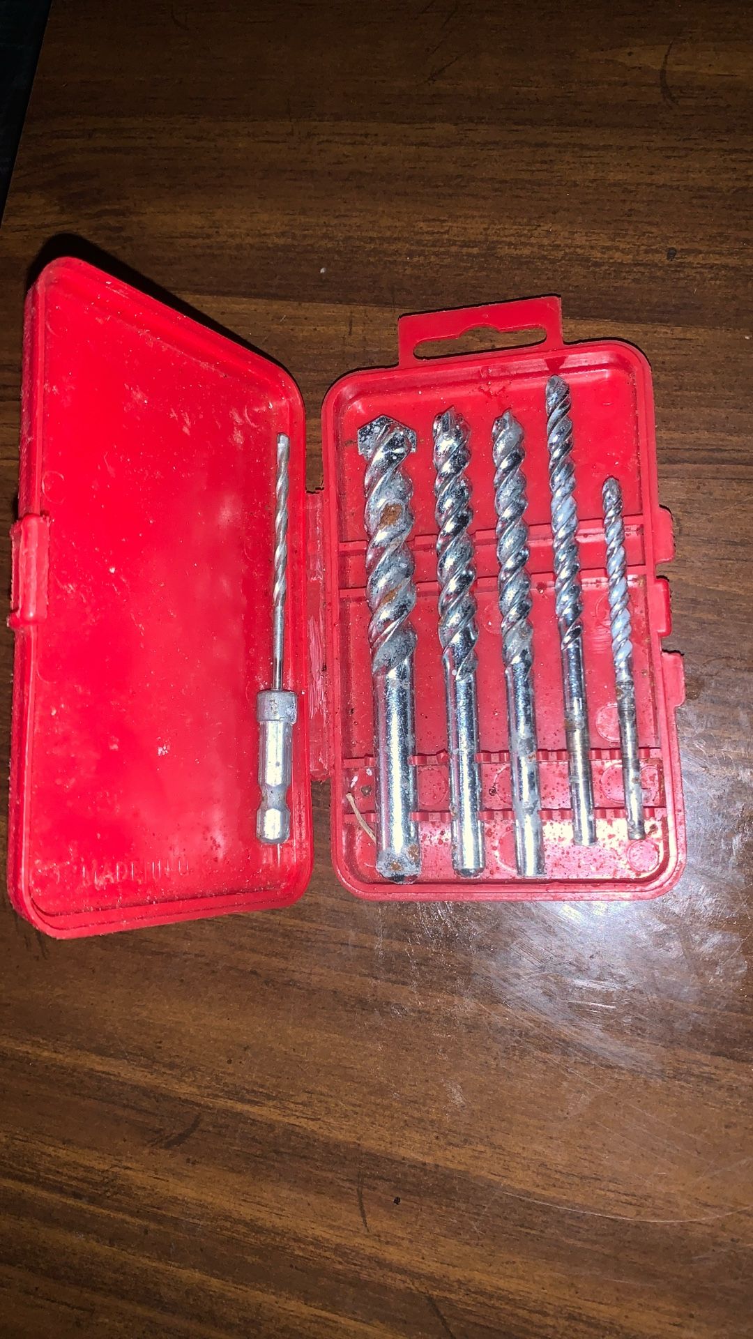 Sears Craftsman 5-piece + 1 Extra Piece Drill Bit Set