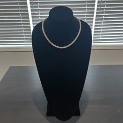 18” - 5mm GLD Yellow Gold Tennis Chain 