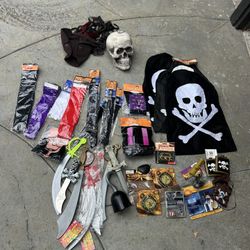 Halloween Pirate Accessories And More!