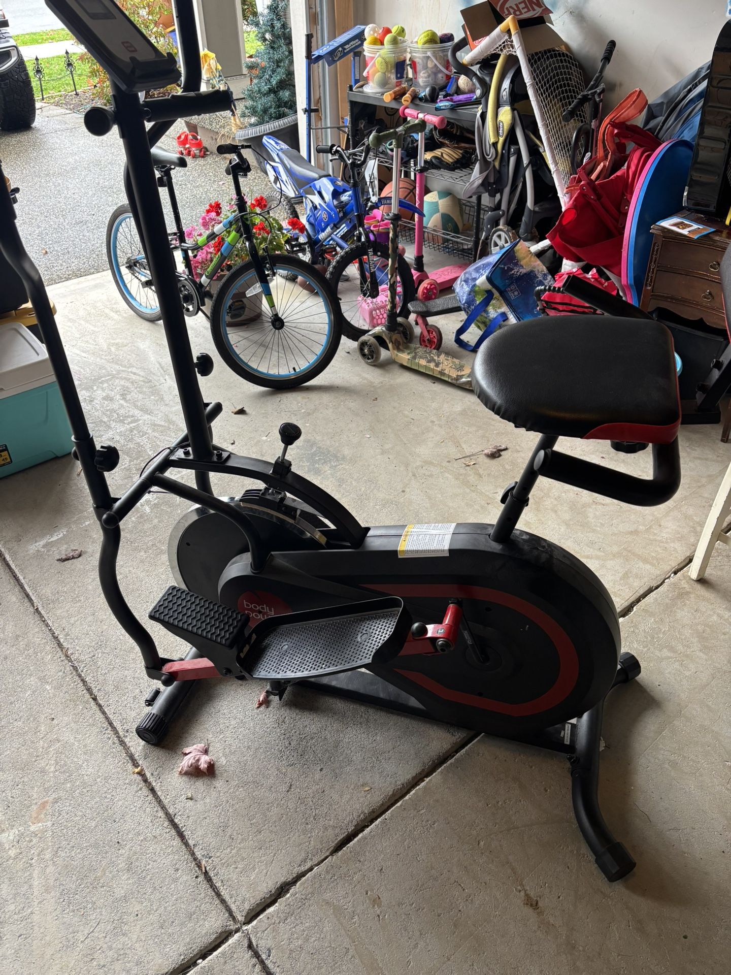 Free Exercise Bike & Elliptical