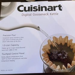 Cuisinart Gooseneck Digital Kettle $87 OBO