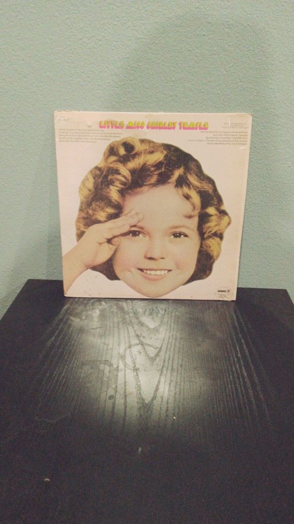 Shirley Temple Best Hits Vinyl Record