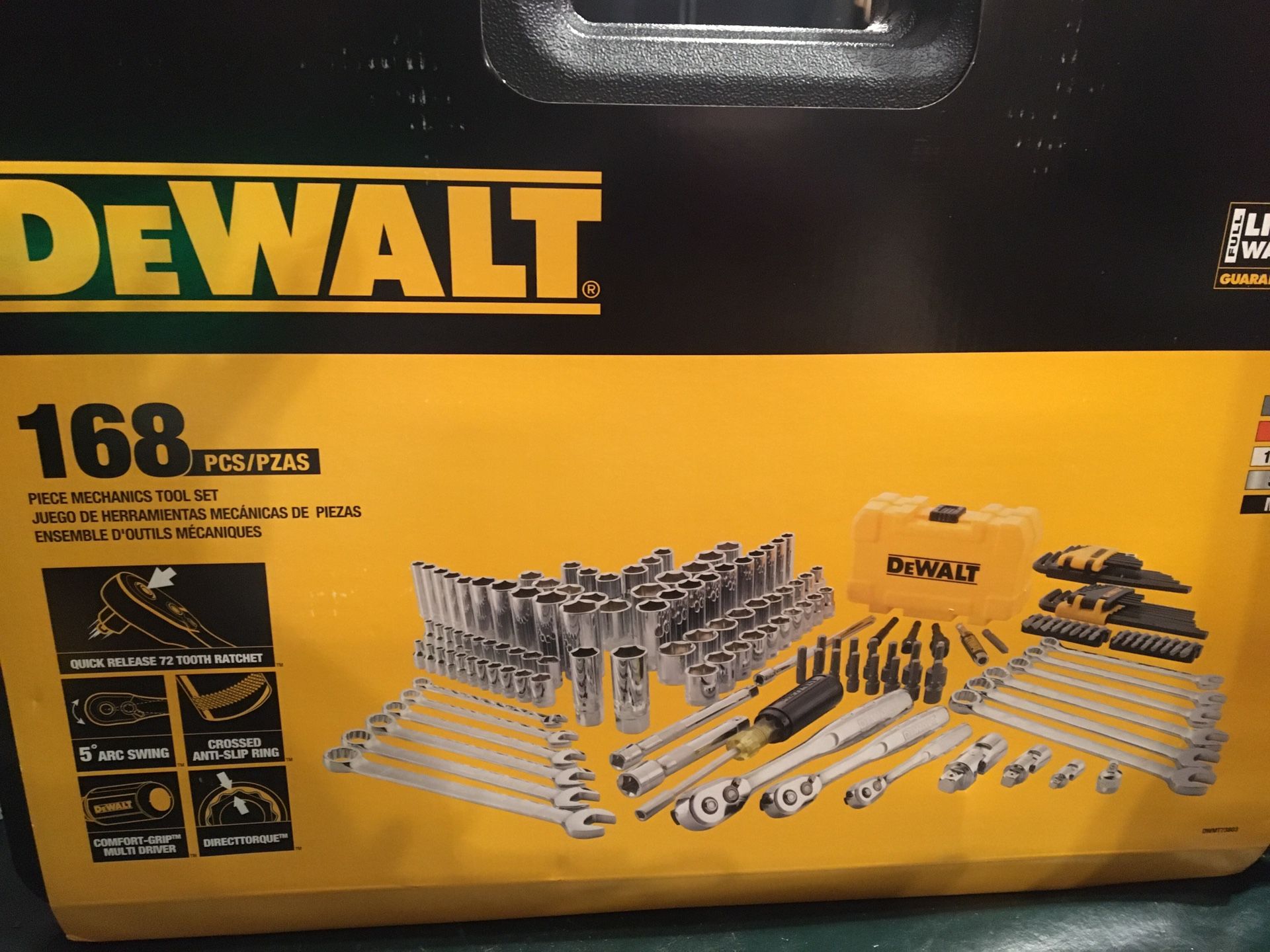 168pc Socket Set And More