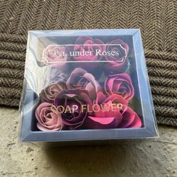 Soap Flower Rose Set, Boxed, Rose Scent